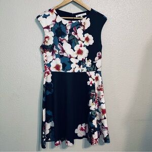 Heidi Weisel MIXT Floral Fit Flare Dress‎
